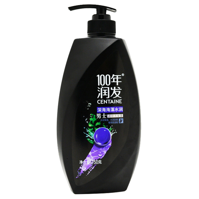 100年润发男士深海海藻水润洗发露750g