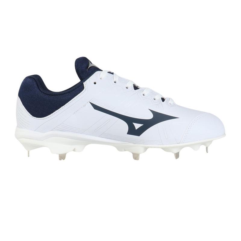 美津浓(Mizuno)男棒球鞋轻量宽楦透气防刺耐磨强抓地力稳固支撑户高清大图