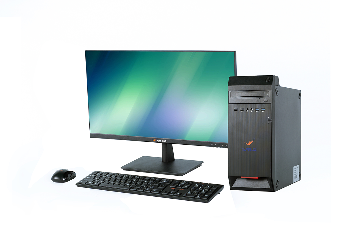 大唐高鸿 商用台式电脑 HSX853ZDC 23.8英寸(兆芯KX-U6780A 16G 512SSD 集显 统信系统)高清大图