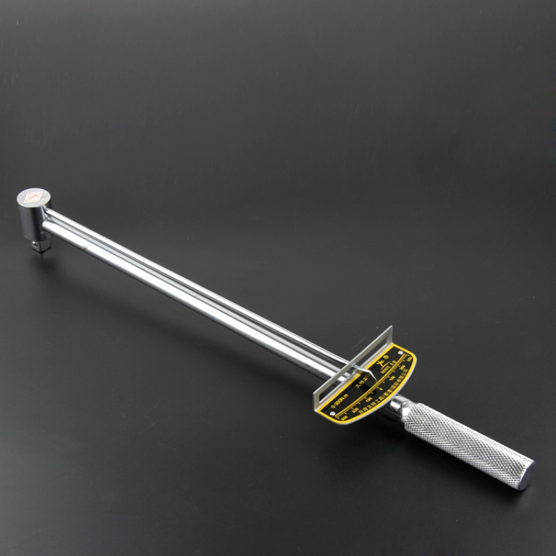 扭力扳手可调式公斤扳子力矩扳手专业指针式扭矩套筒扳手汽修工具 0