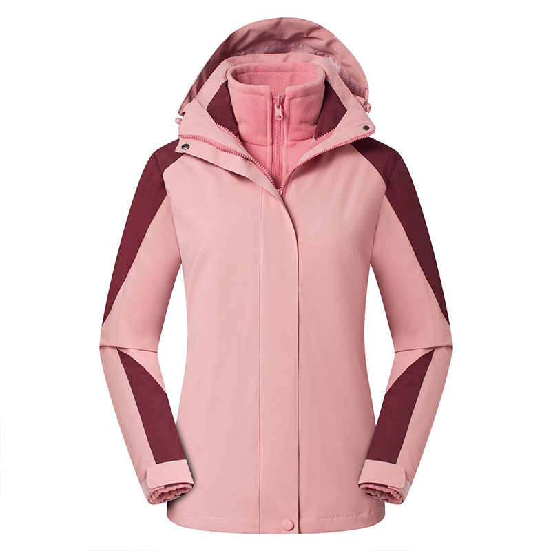 燕舞 YW21WG09CFYHYQS9P 防寒服 女士冲锋衣 S-4XL(单位:件)粉色 定制品30天发货高清大图