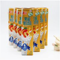包邮 新货真果粒酸奶伊利果粒优酸乳草莓芒果黄桃酸奶245g 12盒2月产果粒草莓1提