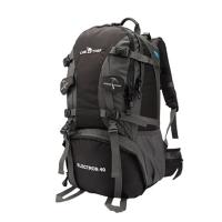 旅行登山双肩包防水大容量徒步轻便野营户外包 黑色