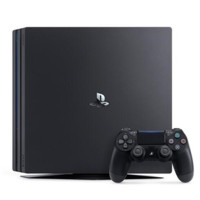 索尼（SONY）PS4 Pro 【PS4国行主机 4K品质】家庭体感娱乐游戏机1TB 黑 ps4 pro 官方标配