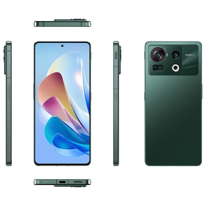nubia 努比亚Z40S Pro 12GB+512GB 幻青 骁龙8+处理器 35mm定制光学 5000mAh+80W快充 拍照5G手机