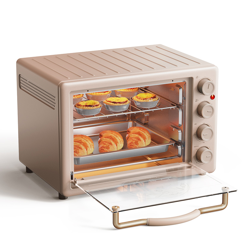 小熊(Bear)电烤箱多功能家用迷你小型烤箱独立控温20L烘烤蛋糕烤炉 上下独立温控 烘焙神器 DKX-C20G2高清大图