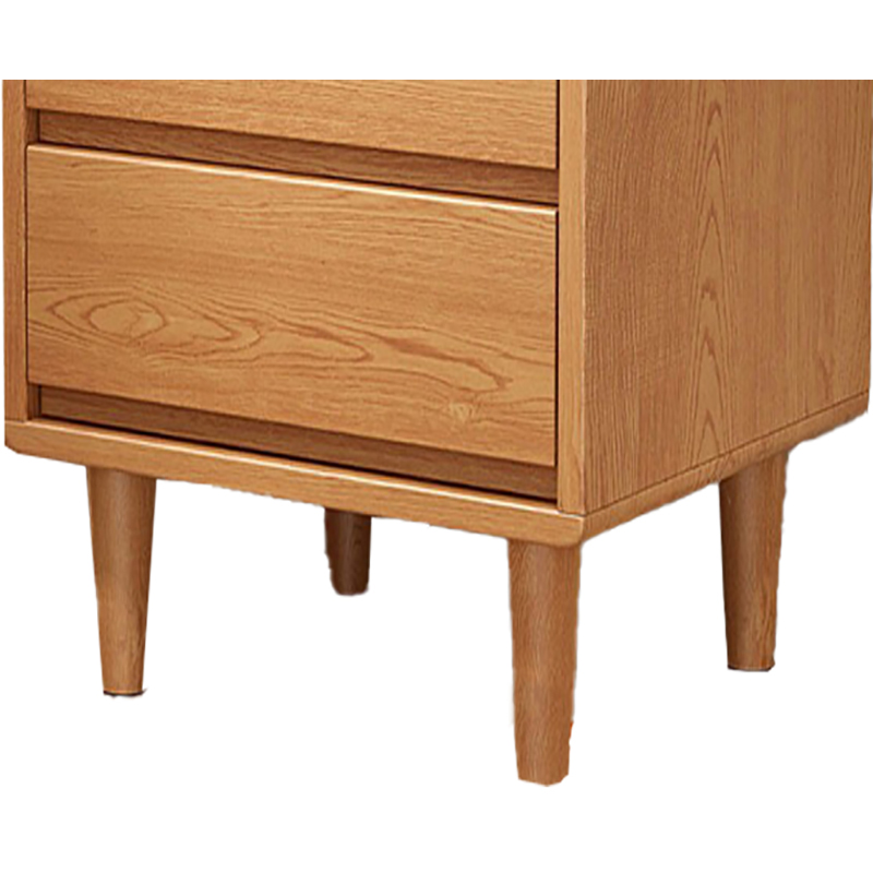 铭羽洋实木床头柜450*400*500mm台高清大图