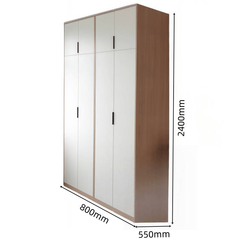 鑫木樽 衣柜 800*550*2400mm 个高清大图