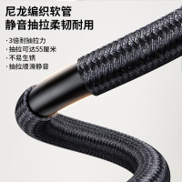 惠达HUIDA抽拉龙头 BC1 KS7 面盆龙头水冷热水龙头台盆浴室卫生间洗脸盆水池龙头台盆通用 三出水抽拉带上喷