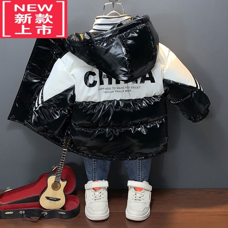 可莉允男童免洗羽绒棉服2022新款冬季洋气潮儿童男棉衣宝宝棉袄外套冬装图片
