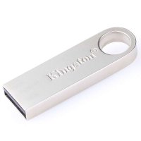 Kingston金士顿32gu盘DTSE9 32GB U盘USB2.0闪存盘32G金属超薄创意不锈刚车载优盘银色官方标配