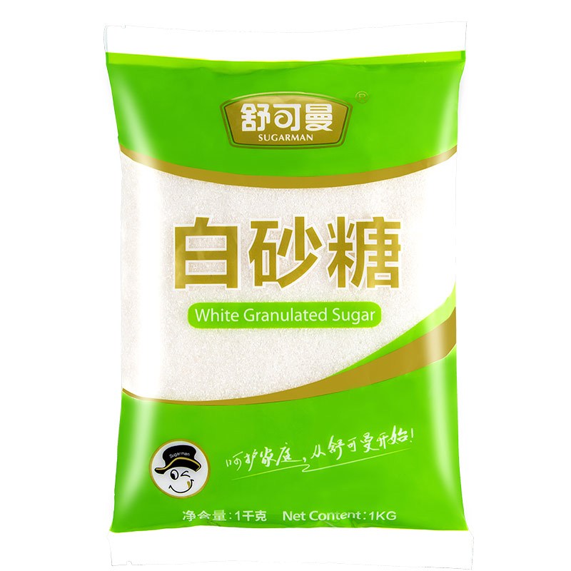 舒可曼白砂糖1000克/袋装 细白糖 调味品 舒可曼(SUGARMAN)出品