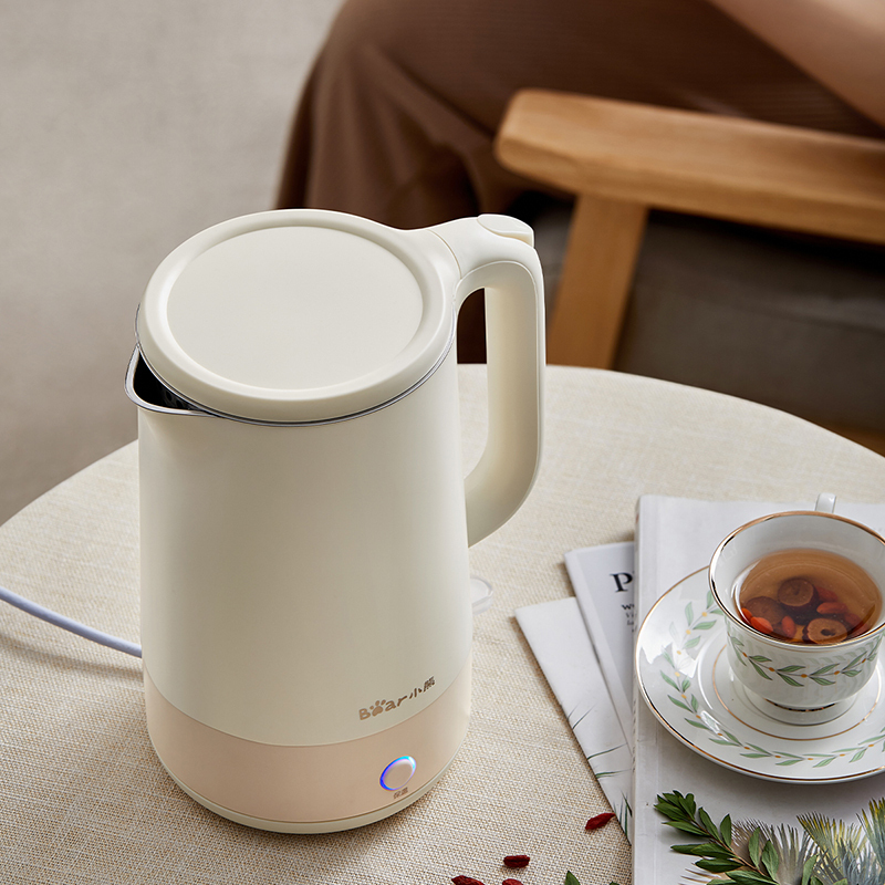 小熊(Bear) 烧水壶 电热水壶 恒温水壶 开水壶 1.7L大容量 一键保温55°C 无缝内胆 ZDH-Q17H5