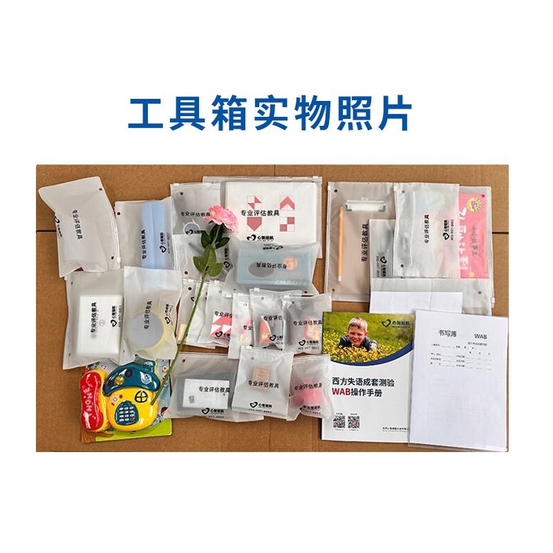 尚智慧童SZHT-WAB02 西方失语症成套测验软件工具箱早教教具高清大图