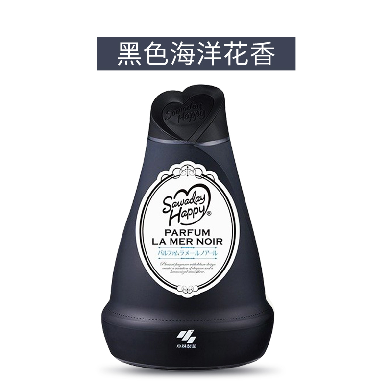 日本进口小林制药固体芳香剂室内除臭香薰空气清新车内衣橱消臭元 海洋花香