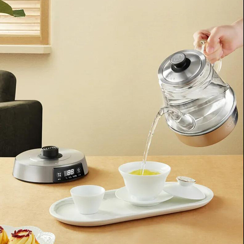 金灶 煮茶器蒸汽喷淋煮茶壶玻璃电茶壶电热水壶养生壶家用E85高清大图