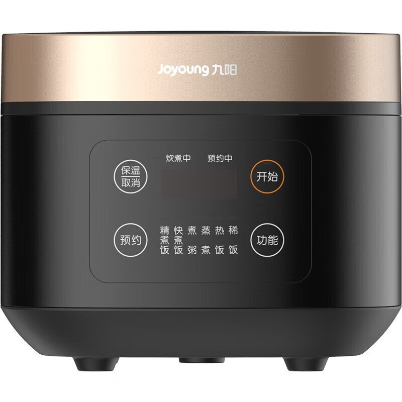 九阳(Joyoung) F40FZ-F531(B) 电饭煲 4L 家用多功能智能预约焖煮 24小时预约 铜匠厚釜