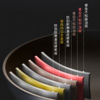 爱仕达(ASD) 锅具不粘炒锅 WG8332LZL 32cm金刚旋风底 少油烟 炒菜锅具送专用锅铲 煤气灶适用 合金基材