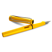 凌美(LAMY) Safari狩猎者系列钢笔墨水笔黄色EF尖