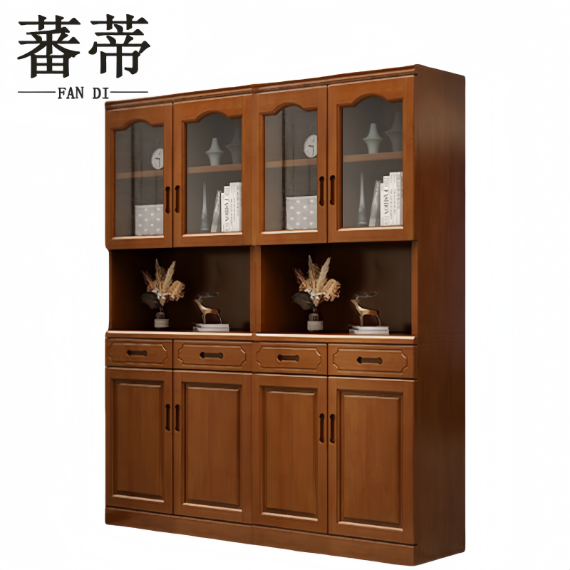 蕃蒂 书柜四门 台