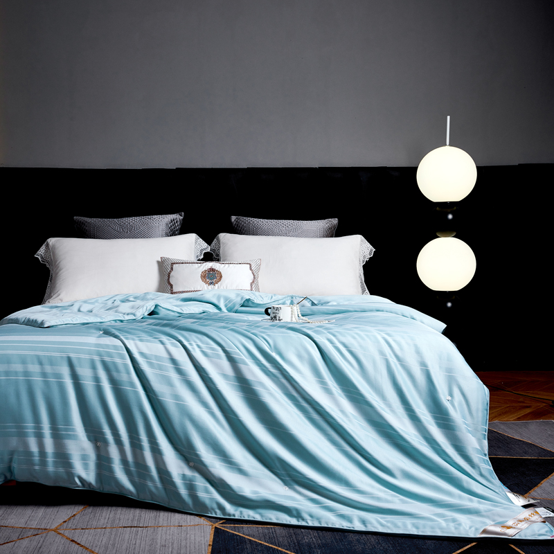 雅鹿莫代尔提花蚕丝被冬被高清大图