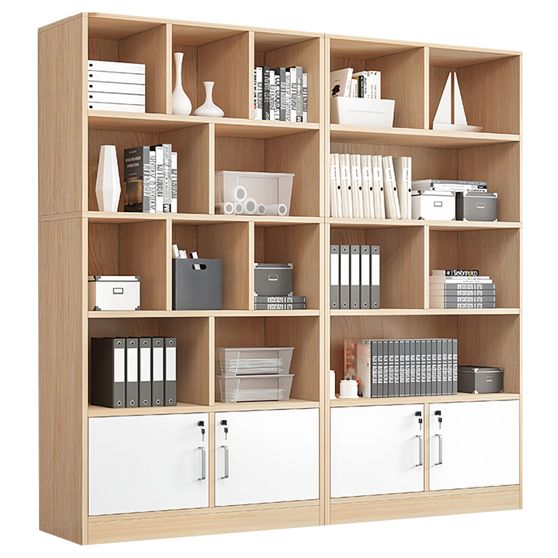 芙瑞塔木制书柜 140*30*180cm组高清大图