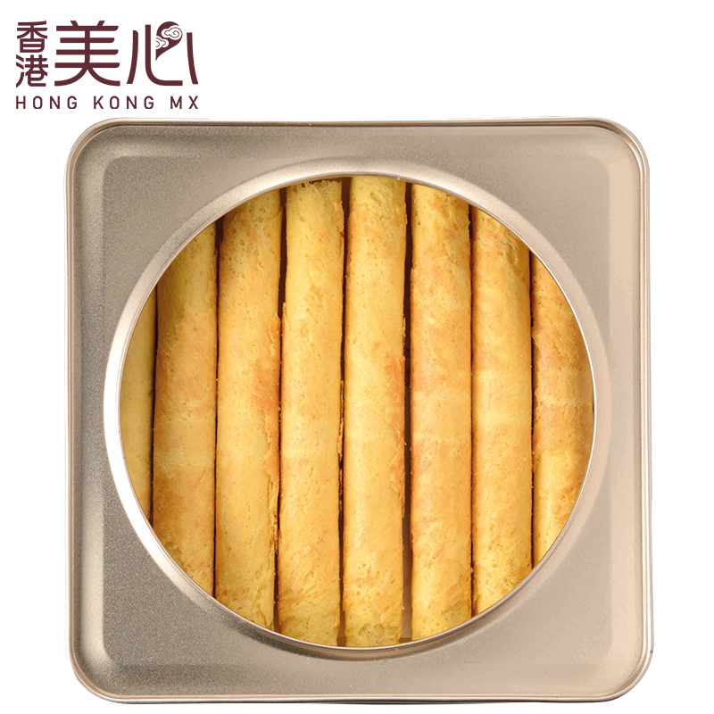中国香港 美心(Meixin) 原味鸡蛋卷礼盒 448g