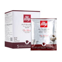 illy意利进口挂耳咖啡深度烘焙滤挂黑咖啡粉