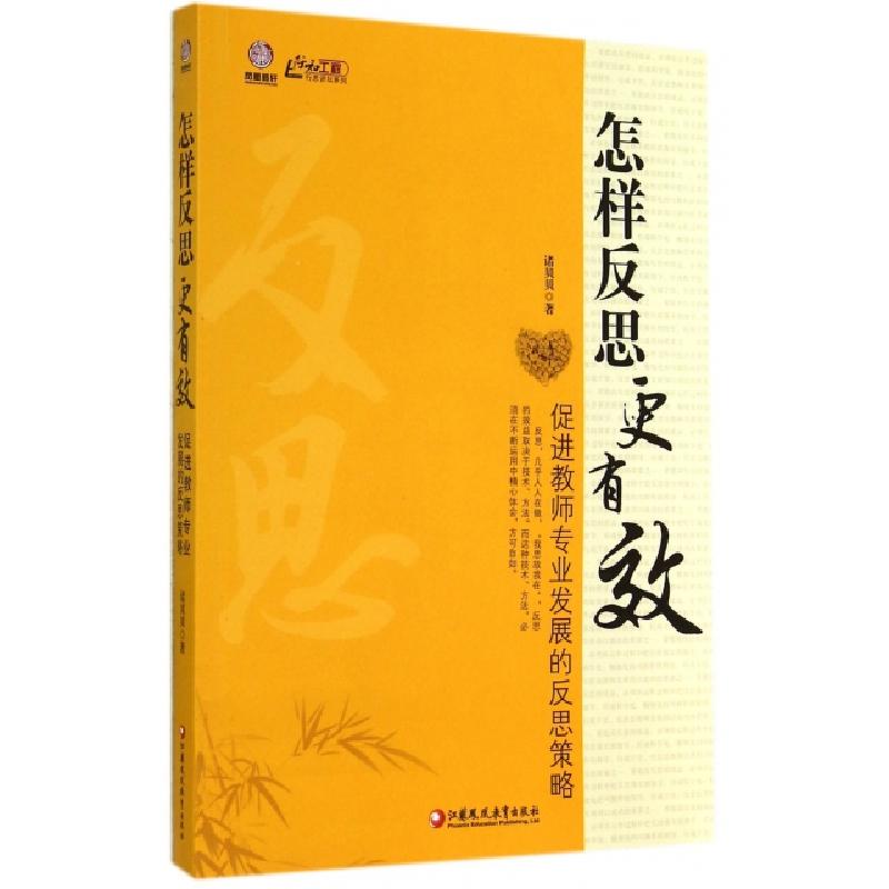 正版新书】怎样反思更有效(促进教师专业发展的反思策略)/行知工