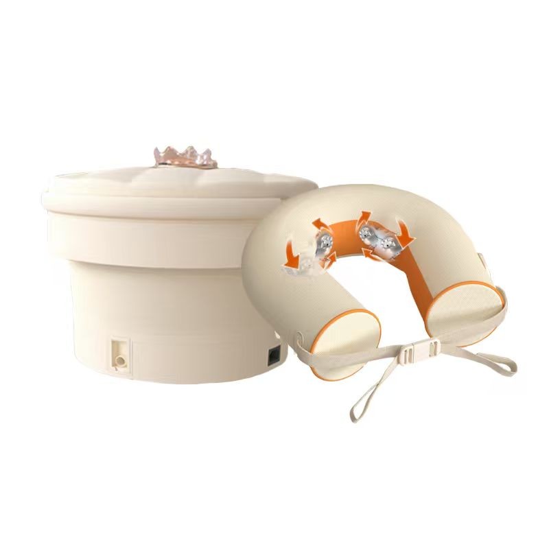 和正HEZHENG便携肩颈按摩器3D深层揉捏智能定时仿人手设计轻巧便携