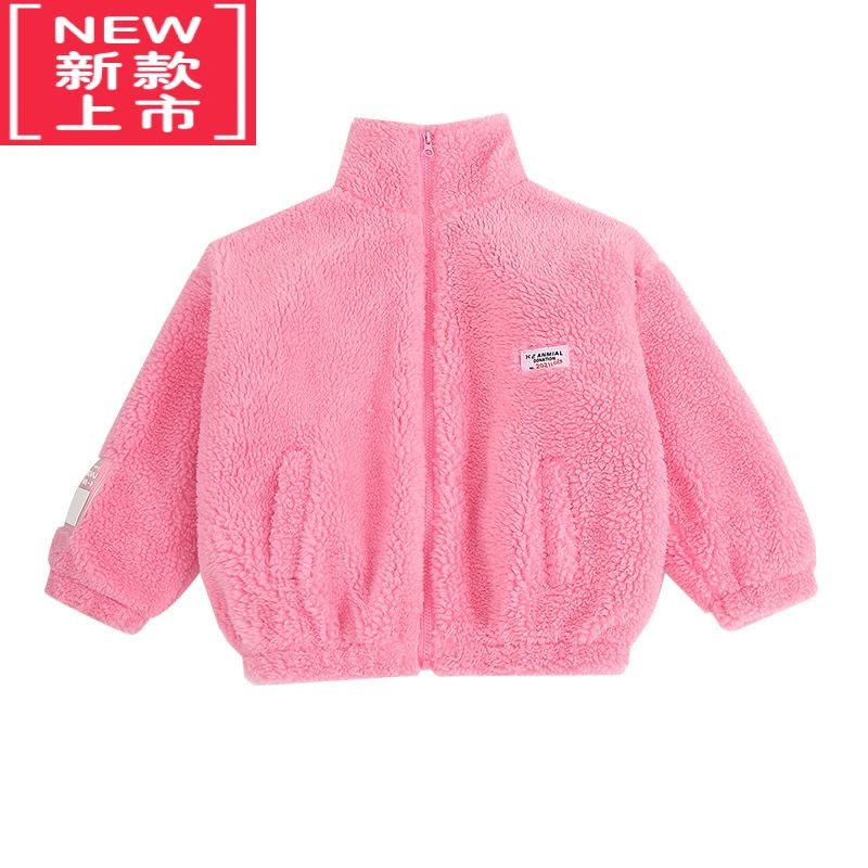 可莉允女童加厚棉衣外套冬季韩版儿童棉袄中大童公主时尚休闲3-12岁棉服图片