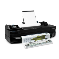 惠普 HP DESIGNJET T120 (网络打印/彩色喷墨) 大幅面打印机