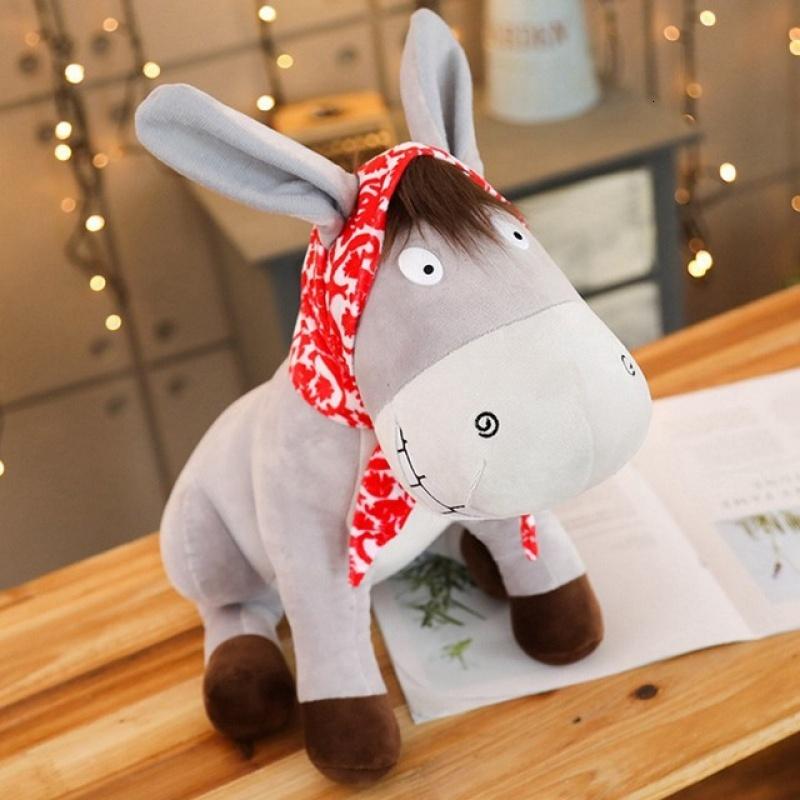 小驴公仔毛绒玩具翠花驴玩偶小毛驴女孩可爱丑萌布偶睡觉抱枕娃娃