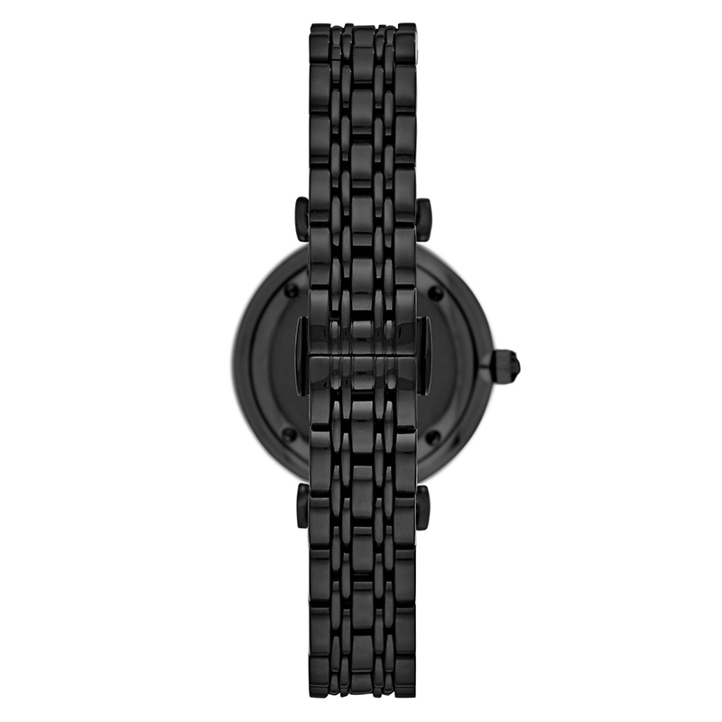 阿玛尼(EMPORIO.ARMANI)黑夜满天星手表 佟丽娅明星同款时尚优雅休闲石英表女士腕表 AR11245