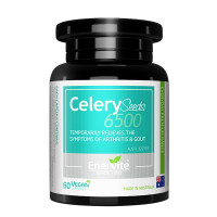 Enervite澳乐维他 西芹芹菜籽精华胶囊6500毫克/粒 60粒/瓶 膳食营养补充剂 澳洲进口[呵护痛风]