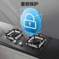 苏泊尔(SUPOR)NT31+P10欧式顶吸式烟灶套装套餐吸油烟机燃气灶套装智旋干洗20立方大吸力(天然气)
