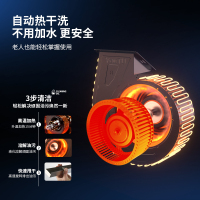 爱德(aide)侧吸式油烟机 25m³大吸力7字型油烟机单烟机 家用自动清洗自清洁吸排烟机单机 A01 自行安装