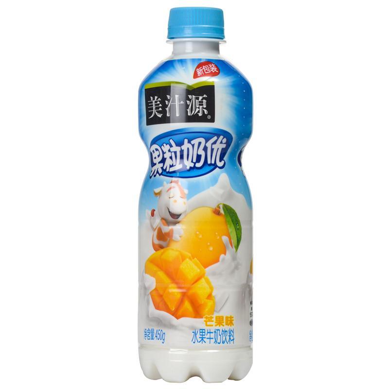 美汁源芒果味果粒奶优