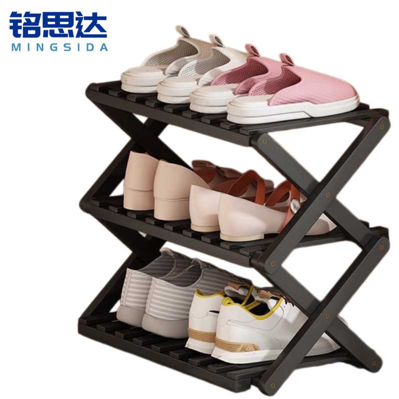 铭思达鞋架3层50cm个高清大图