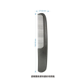 瑰柏松一次性旅行用品透明黑色苯料月亮梳 长165*宽27mm 公差±3mm （100把）