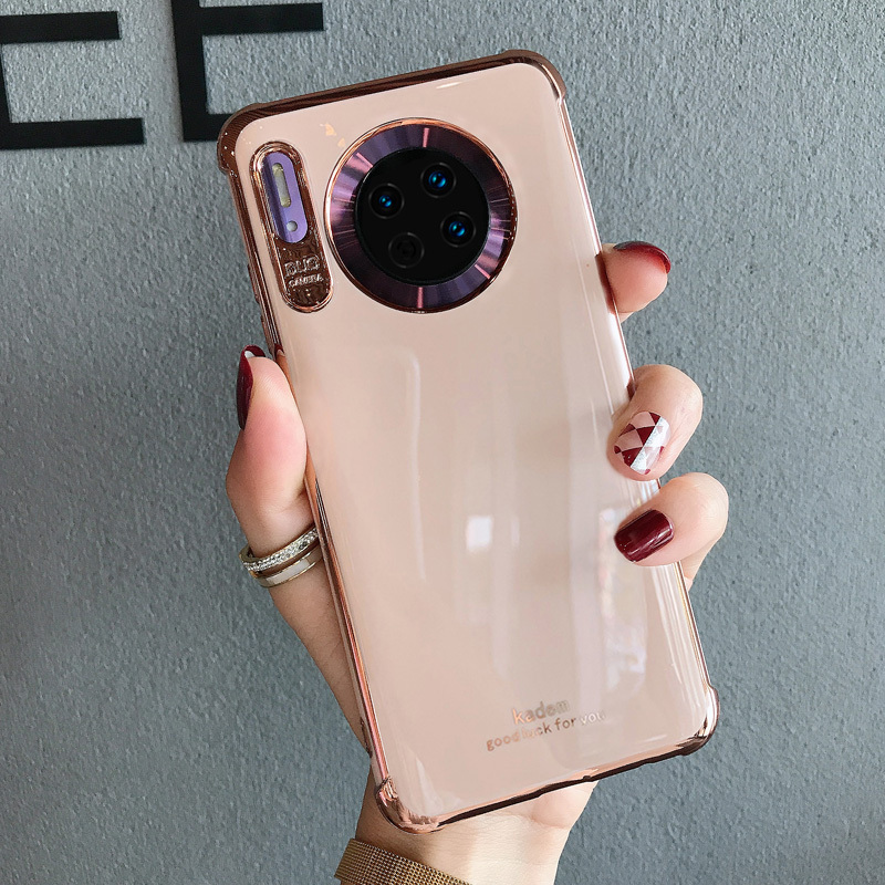 华为mate30pro手机壳防摔角p30pro全包硅胶mate30软壳p30网红情侣真