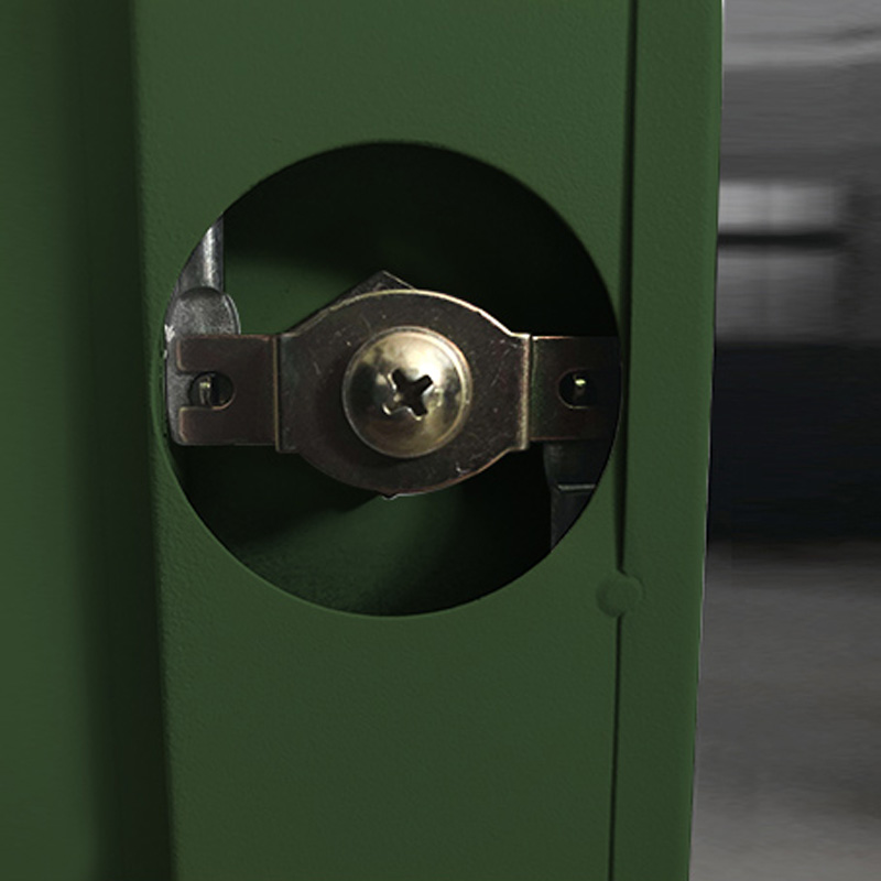 正斌绿色铁皮文件柜办公室档案柜资料柜财务凭证柜钢制办公柜子加厚大器械高清大图