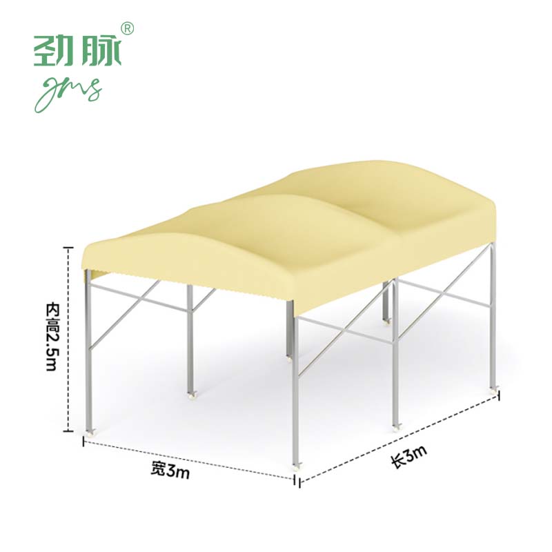 劲脉 伸缩帐篷 3*3*2.5M 顶高清大图