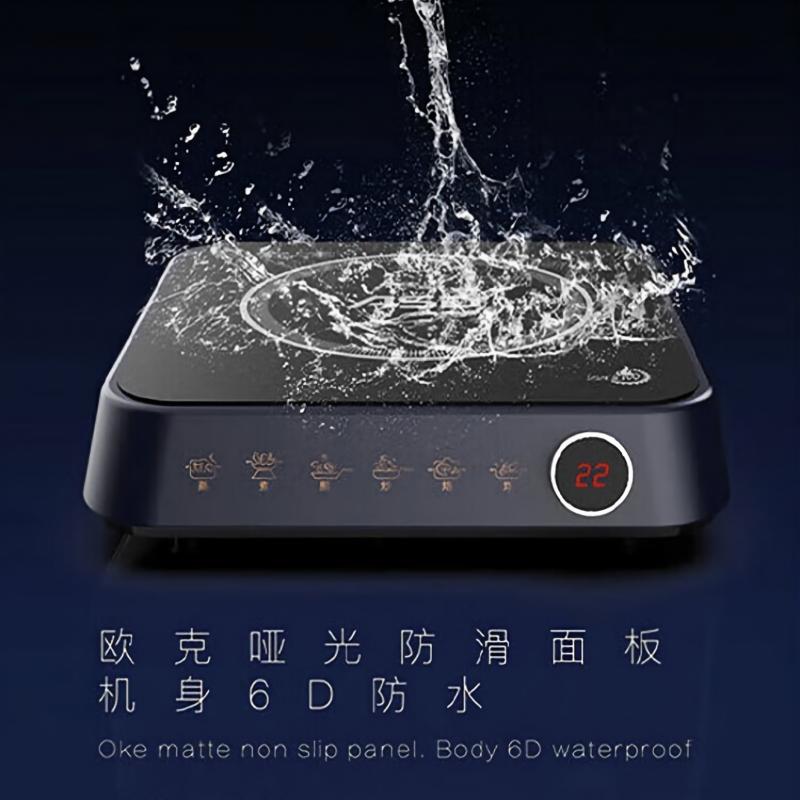 爱仕达电磁炉 AI-F22J903 小方灶 欧克哑光防水面板 机身6D防水 防刮耐磨 经久耐用高清大图