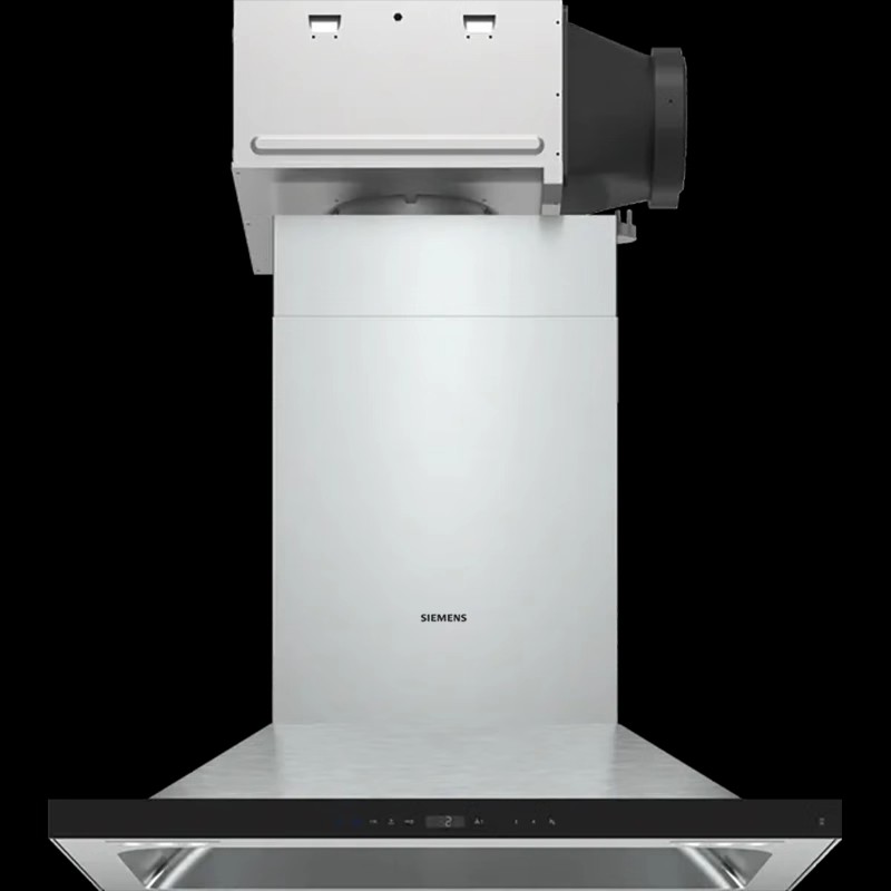 西门子 LC58FK95AW iQ700 壁挂式吸油烟机 90 cm 黑色蒸饭柜高清大图