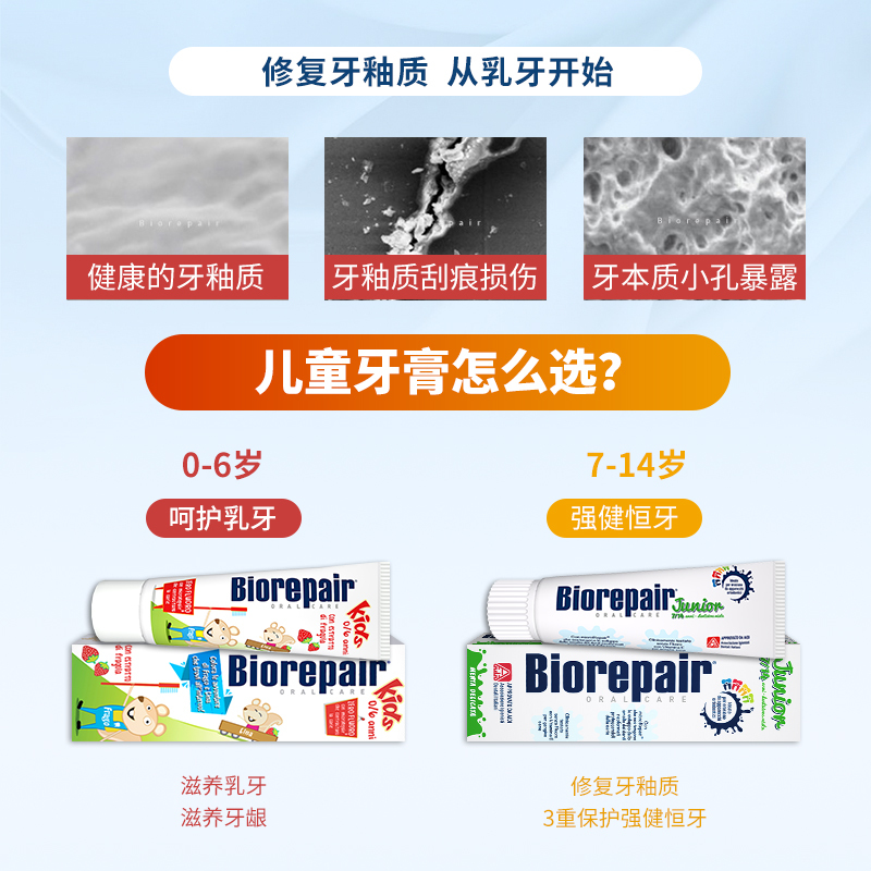 贝利达幼儿护齿牙膏(草莓味)旅行装