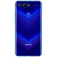 【原封正品】华为荣耀V20 全网通 6GB+128GB 魅海蓝 麒麟980 移动联通电信4G全面屏手机 双卡双待