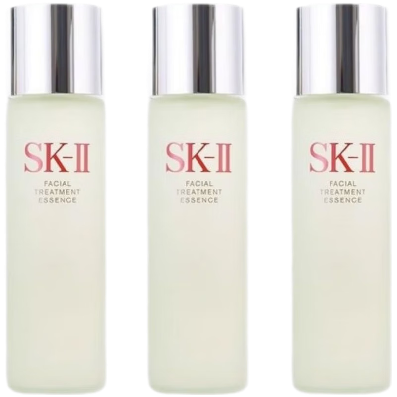 SK-II神仙水小样30ml*3瓶保湿控油精华水神仙水肌肤细腻紧实白皙光泽弹嫩高清大图