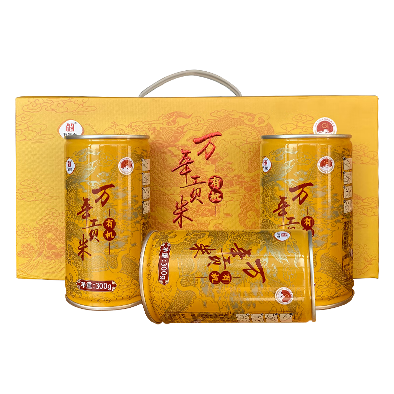 万年贡 有机万年贡米300g*8