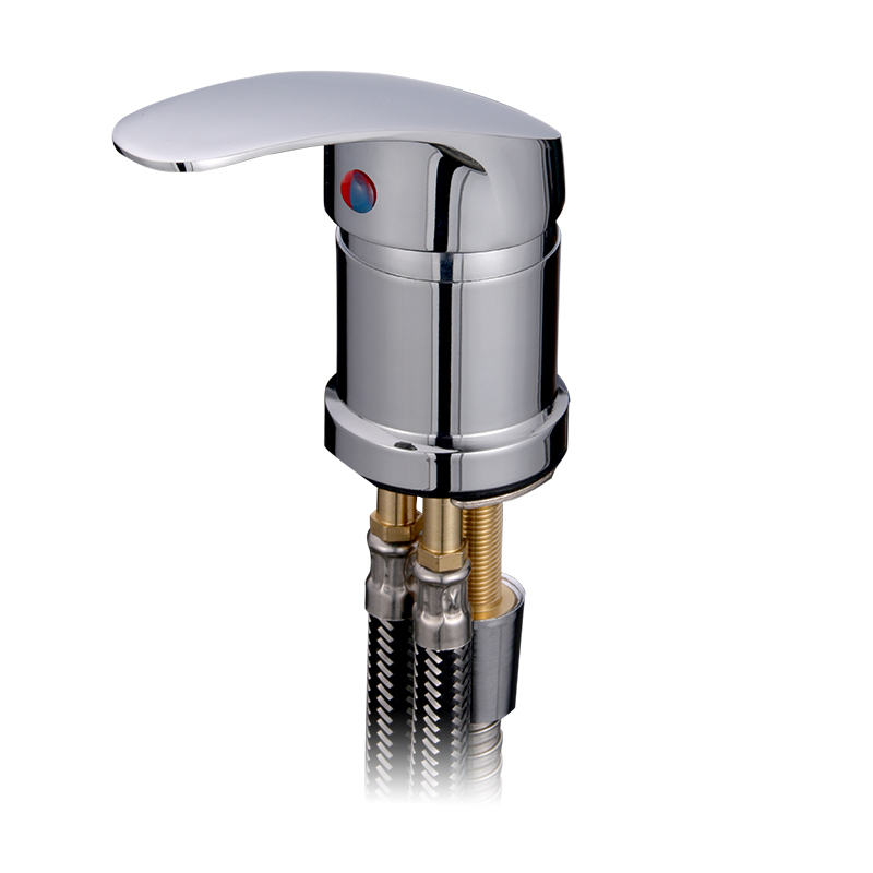 理发店洗头床水龙头开关冲ciaa洗床发廊美发店专用冷热混水阀阀配件铜